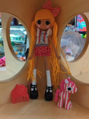 LALALOOPSY  GIRLS 10"  DOLL  SPOT SPLATTER SPLASH Complete